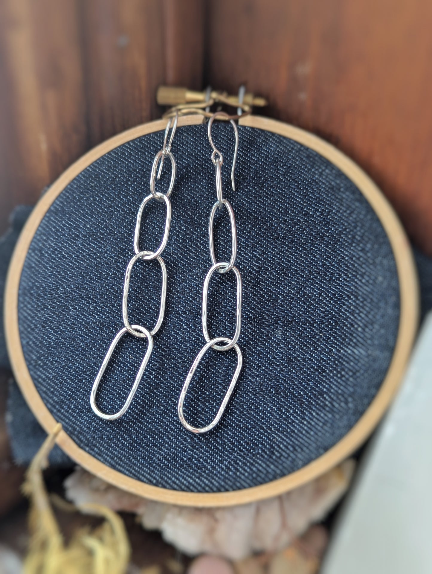 "Paper Clip" Earrings